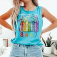 Floral Foxglove Daisy Tulip 8647 Books Lover Blooming Flower Comfort Colors Tank Top Light Green Floral Foxglove Daisy Tulip 8647 Books Lover Blooming Flower Comfort Colors Tank Top Light Green