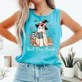 Ghost Reading Book Coquette Bow Halloween Girl Kid Teacher Comfort Colors Tank Top Light Green Ghost Reading Book Coquette Bow Halloween Girl Kid Teacher Comfort Colors Tank Top Light Green