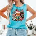 Gingerbread Reading Book Lovers Christmas Bookworm Librarian Premium Comfort Colors Tank Top Light Green Gingerbread Reading Book Lovers Christmas Bookworm Librarian Premium Comfort Colors Tank Top Light Green