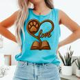 Girl Who Loves Dogs & Books Heart Dog Lover Reader Reeding Comfort Colors Tank Top Light Green Girl Who Loves Dogs & Books Heart Dog Lover Reader Reeding Comfort Colors Tank Top Light Green