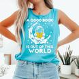 Good Book Is Out Of This World Astronaut Moon Space Reading Comfort Colors Tank Top Light Green Good Book Is Out Of This World Astronaut Moon Space Reading Comfort Colors Tank Top Light Green