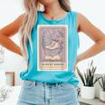 Hockey Romance Tarot Card Books Reader Cozy Reading Comfort Colors Tank Top Light Green Hockey Romance Tarot Card Books Reader Cozy Reading Comfort Colors Tank Top Light Green