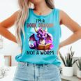 I'm A Book Dragon Not A Worm Comfort Colors Tank Top Light Green I'm A Book Dragon Not A Worm Comfort Colors Tank Top Light Green