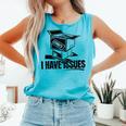 I Have Issues – Comic Book Collector Comfort Colors Tank Top Light Green