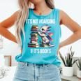It's Not Hoarding If It's Books ShirtDragon Reading Book Comfort Colors Tank Top Light Green It's Not Hoarding If It's Books ShirtDragon Reading Book Comfort Colors Tank Top Light Green