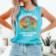 Just A Boy Who Loves Dragons And Books Kids Toddler Baby 5T Comfort Colors Tank Top Light Green Just A Boy Who Loves Dragons And Books Kids Toddler Baby 5T Comfort Colors Tank Top Light Green