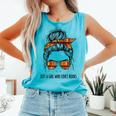 Just a Girl Who Loves Books Pajamas Shirt Reading Book Lover Comfort Colors Tank Top Light Green Just a Girl Who Loves Books Pajamas Shirt Reading Book Lover Comfort Colors Tank Top Light Green