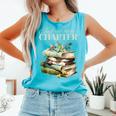 Just One More Chapter Book Lover Comfort Colors Tank Top Light Green
