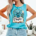 Just One More Chapter Bookish Book Reading Botanical Comfort Colors Tank Top Light Green Just One More Chapter Bookish Book Reading Botanical Comfort Colors Tank Top Light Green