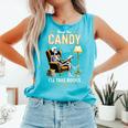 Keep The Candy I'Ll Take Books Halloween Comfort Colors Tank Top Light Green Keep The Candy I'Ll Take Books Halloween Comfort Colors Tank Top Light Green