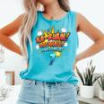 Kids Ka-Blam 7 Year Old Boys 7th Birthday Comic Book Super Hero Comfort Colors Tank Top Light Green Kids Ka-Blam 7 Year Old Boys 7th Birthday Comic Book Super Hero Comfort Colors Tank Top Light Green