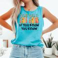 If You Know You Know 6 7 Reading Books Merry Christmas Comfort Colors Tank Top Light Green If You Know You Know 6 7 Reading Books Merry Christmas Comfort Colors Tank Top Light Green