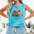 Let The Adventures Begin Book Lovers Magical Whimsical Art Comfort Colors Tank Top Light Green Let The Adventures Begin Book Lovers Magical Whimsical Art Comfort Colors Tank Top Light Green