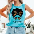 Librarian Teacher Messy Bun Life Book Library Back To School Comfort Colors Tank Top Light Green Librarian Teacher Messy Bun Life Book Library Back To School Comfort Colors Tank Top Light Green