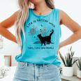 Life Is Better With Yarn Cats And Books Comfort Colors Tank Top Light Green Life Is Better With Yarn Cats And Books Comfort Colors Tank Top Light Green