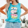 Life Of A Reader Book Lovers Book Nerds Bookworm Comfort Colors Tank Top Light Green
