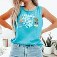 Literacy And Justice For All Protect Libraries Banned Books Comfort Colors Tank Top Light Green