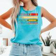 Literacy And Justice For All Reading Book Club Librarian Comfort Colors Tank Top Light Green