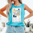 Little Miss Muffet Reading a Picture Book Comfort Colors Tank Top Light Green Little Miss Muffet Reading a Picture Book Comfort Colors Tank Top Light Green