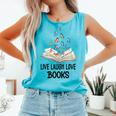 Live Laugh & Love Books Reading Butterfly Book Lover Bookish Premium Comfort Colors Tank Top Light Green Live Laugh & Love Books Reading Butterfly Book Lover Bookish Premium Comfort Colors Tank Top Light Green