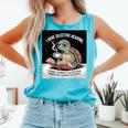 I Love Turtles Sea I Have Selective Hearing Coffee And Book Comfort Colors Tank Top Light Green