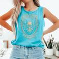 Miskatonic University Book Club Cthulhu Book Comfort Colors Tank Top Light Green