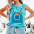 Mouse Halloween Costume Book Cookie Teacher Student Comfort Colors Tank Top Light Green
