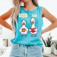 How Many Nights Reading Goose Book Lover Reader Comfort Colors Tank Top Light Green How Many Nights Reading Goose Book Lover Reader Comfort Colors Tank Top Light Green