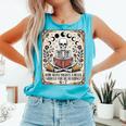 How Many Nights Reading Meme 6 7 Book Lover Comfort Colors Tank Top Light Green