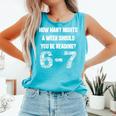 How Many Nights A Week Reading 6-7 67 Teacher Student Books Comfort Colors Tank Top Light Green How Many Nights A Week Reading 6-7 67 Teacher Student Books Comfort Colors Tank Top Light Green