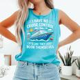 I Have No Control On A Cruise They Book Themselves Comfort Colors Tank Top Light Green