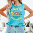 I Have No Shelf Control Librarian Books Reader Library Book Comfort Colors Tank Top Light Green