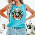 North Pole Book Club Books Reading Mug Gingerbread Comfort Colors Tank Top Light Green North Pole Book Club Books Reading Mug Gingerbread Comfort Colors Tank Top Light Green
