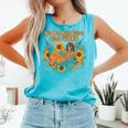 We Do Not Care Club WDNC Reading Book Boho Floral Comfort Colors Tank Top Light Green We Do Not Care Club WDNC Reading Book Boho Floral Comfort Colors Tank Top Light Green