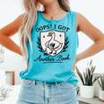 OOPS I GOT Another Book Design Comfort Colors Tank Top Light Green