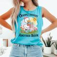 Oops I Bought Another Book Duck Sunshine Comfort Colors Tank Top Light Green