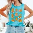Orange Cats Reading Books Cat Lover Comfort Colors Tank Top Light Green Orange Cats Reading Books Cat Lover Comfort Colors Tank Top Light Green