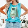 Plot Twist I Bought More Books Bookish Comfort Colors Tank Top Light Green