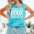 Pretend I'm A Book Character Shirt Adult Kids Costume Comfort Colors Tank Top Light Green Pretend I'm A Book Character Shirt Adult Kids Costume Comfort Colors Tank Top Light Green