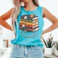 There Is No Such Thing As Too Many Books Reading Comfort Colors Tank Top Light Green