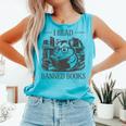 I Read Banned Books Comfort Colors Tank Top Light Green I Read Banned Books Comfort Colors Tank Top Light Green