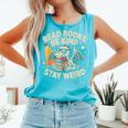 Read Books Be Kind Stay Weird Book Dragon Skeleton Reading Comfort Colors Tank Top Light Green Read Books Be Kind Stay Weird Book Dragon Skeleton Reading Comfort Colors Tank Top Light Green