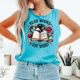 Read Books Be Kind Stay Weird Dragon Book Lover Comfort Colors Tank Top Light Green Read Books Be Kind Stay Weird Dragon Book Lover Comfort Colors Tank Top Light Green