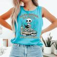 Read Books Be Kind Stay Weird Skeleton Reading Book Lover Comfort Colors Tank Top Light Green Read Books Be Kind Stay Weird Skeleton Reading Book Lover Comfort Colors Tank Top Light Green