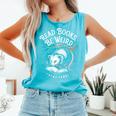 Read Books Be Weird Stay Feral Opossum Comfort Colors Tank Top Light Green Read Books Be Weird Stay Feral Opossum Comfort Colors Tank Top Light Green