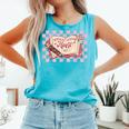 Read Your Heart Out Valentine Reading Book Teacher Student Comfort Colors Tank Top Light Green
