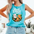Read S'More Books Around Campfire National Book Week Comfort Colors Tank Top Light Green Read S'More Books Around Campfire National Book Week Comfort Colors Tank Top Light Green