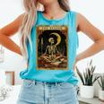The Reader Tarot Card Book Lover Skeleton Art Goth Style Comfort Colors Tank Top Light Green The Reader Tarot Card Book Lover Skeleton Art Goth Style Comfort Colors Tank Top Light Green