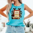 A Reader Without Their Book Is A Tragedy Dragon Rider Quote Comfort Colors Tank Top Light Green