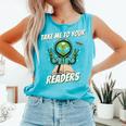 Take Me To Your Readers Across America Read More Books Comfort Colors Tank Top Light Green Take Me To Your Readers Across America Read More Books Comfort Colors Tank Top Light Green